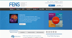 Desktop Screenshot of fens.org